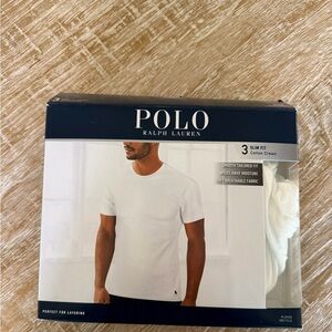 Polo by Ralph Lauren Men's Classic White Crew Tee